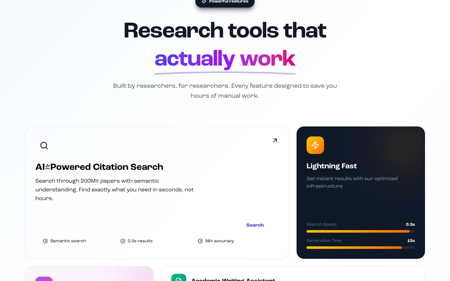 CITESPARK website screen